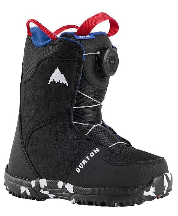 sko Burton Grom Boa - Black - kid´s