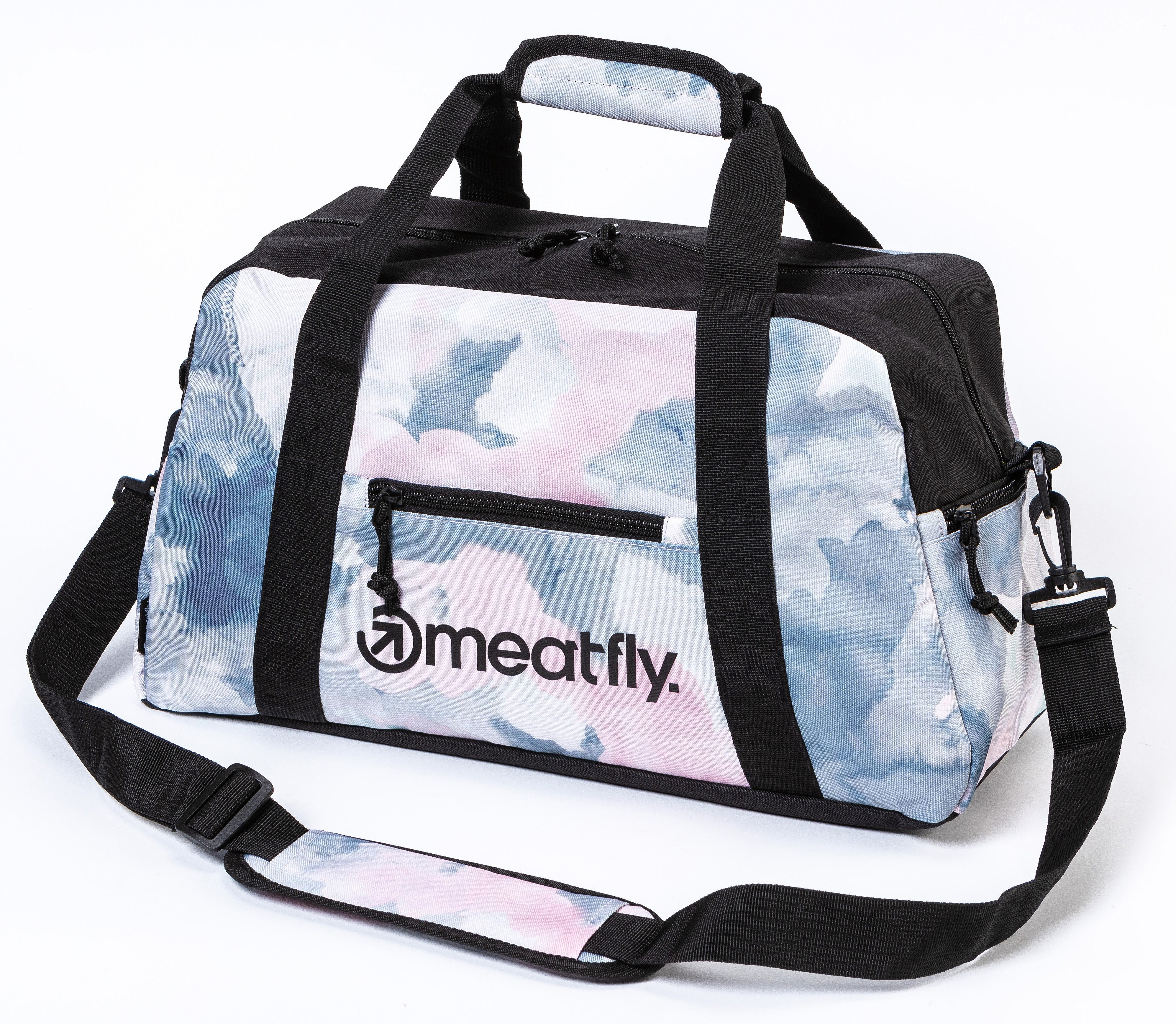 taška Meatfly Mavis Duffle - Clouds Pink