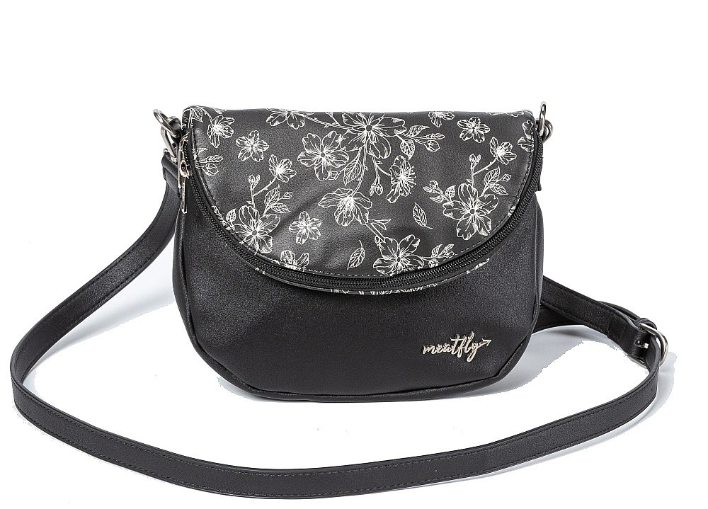 sac bandoulière  Meatfly Shea 2 - Blossom Black - women´s