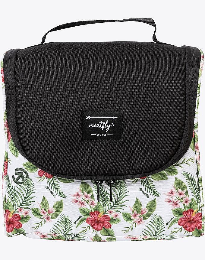 kosmetyczka Meatfly Cara Vanity - White Tropical