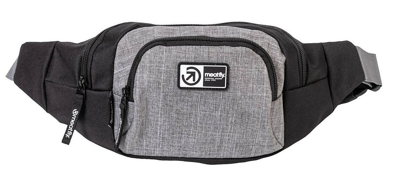 sac bum Meatfly Wally - Grey Heather
