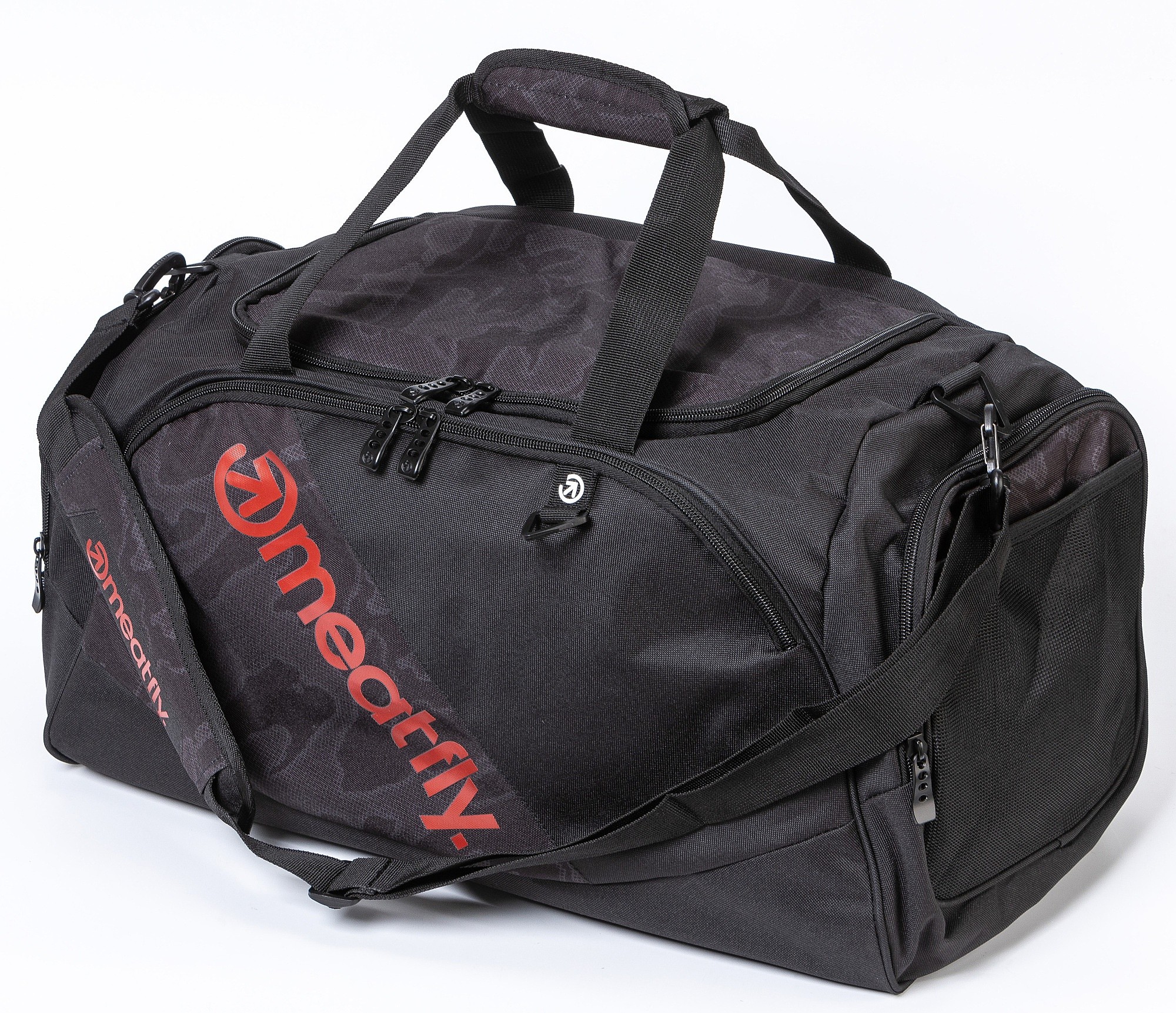 sac bandoulière  Meatfly Rocky Duffle - Morph Black