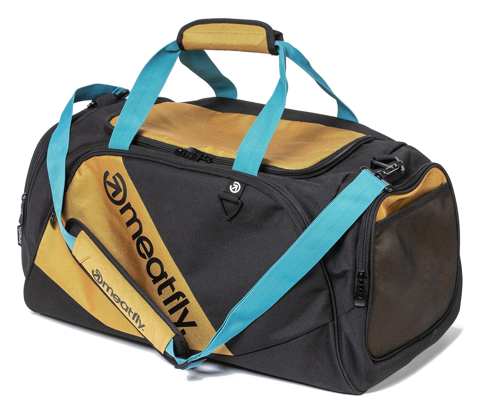 sac bandoulière  Meatfly Rocky Duffle - Camel/Back