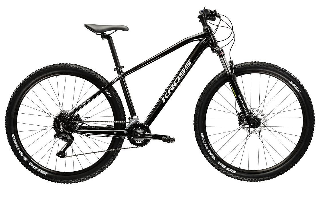 rower Kross Hexagon 5.0 29" - Black/Silver Gloss