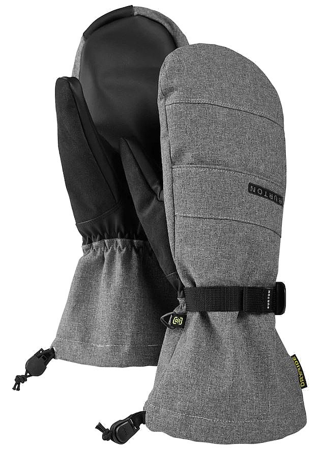 handsker Burton Profile Mitt - Gray Heather - men´s