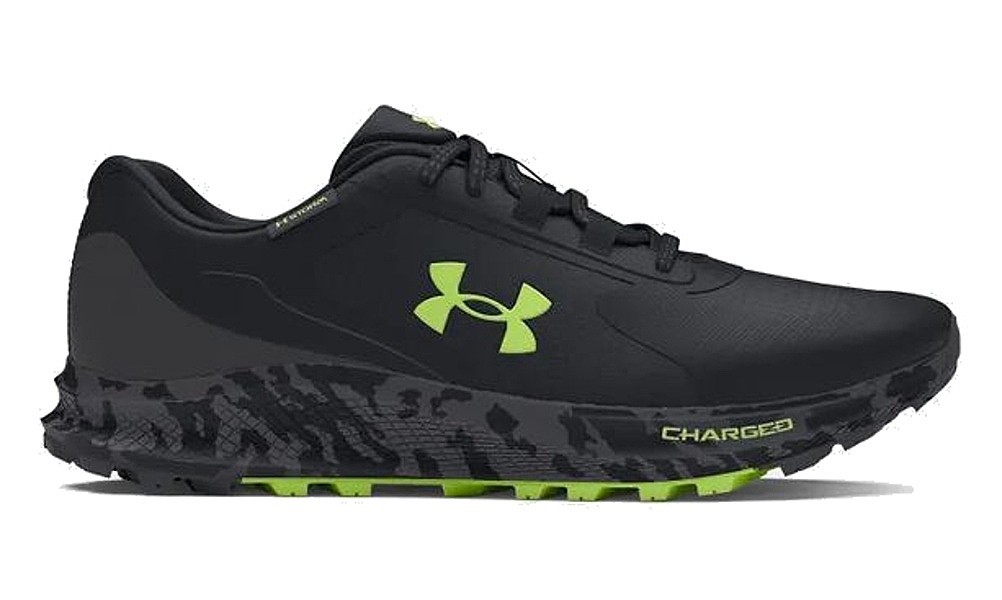 topánky Under Armour Charged Bandit Trail 3 SP - Black/Anthracite/Morph Green