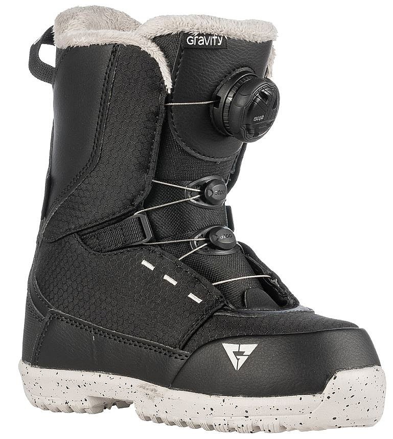pantofi Gravity Micro Lite Atop Boa - Black - unisex junior