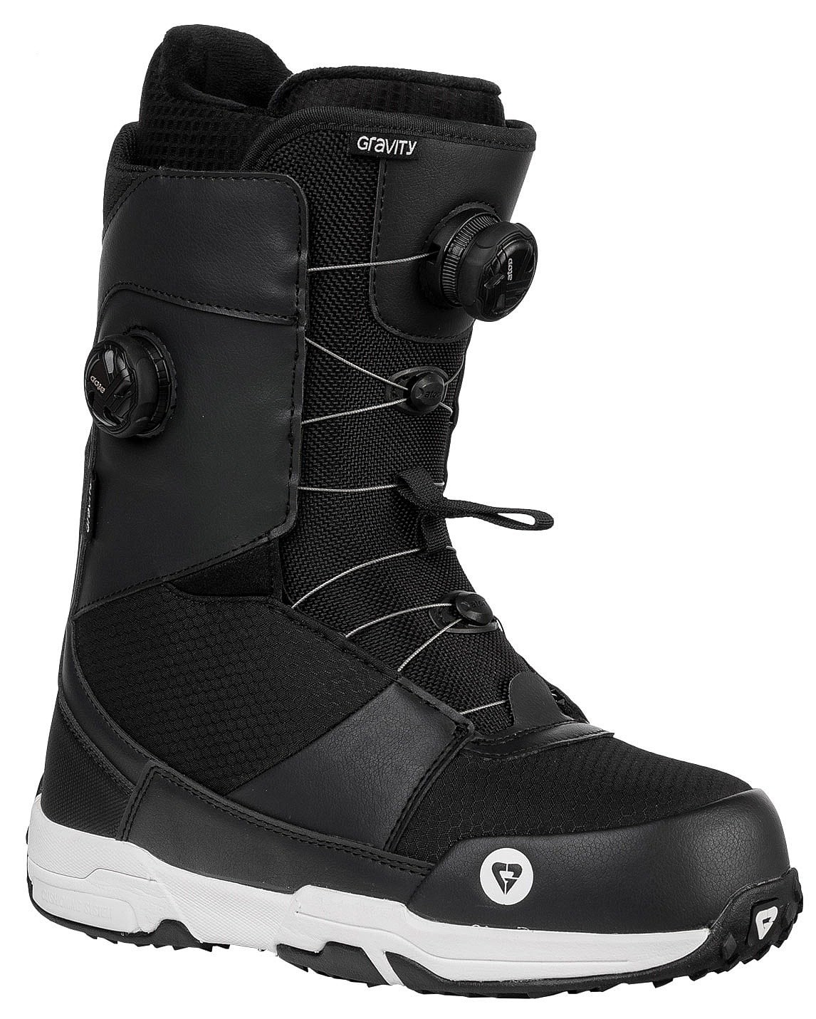 topánky Gravity Sage Dual Atop Boa - Black/White