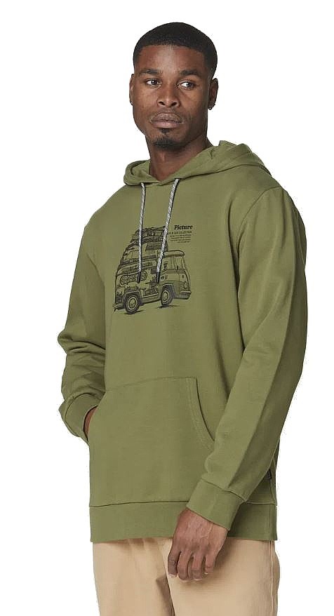mikina Picture D&S Dogtravel - Army Green