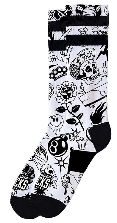chaussettes American Socks Signature Mid High - Worth It
