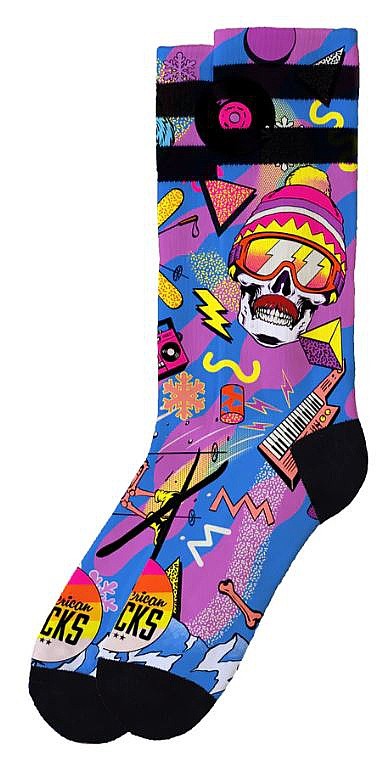 chaussettes American Socks Signature Mid High - Retro Blizzard