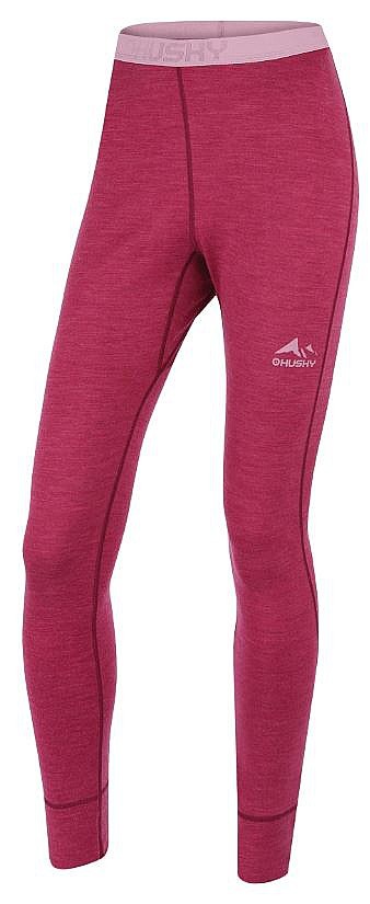 Unterhose-lang Husky Merino Merea - Faded Bordo - women´s