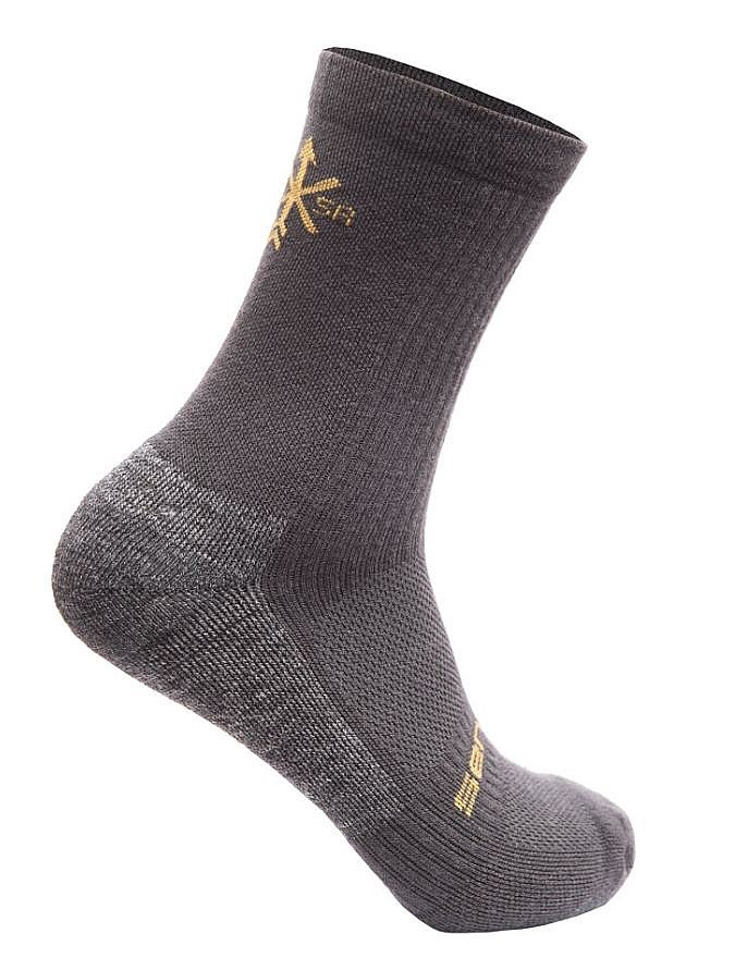 zokni Sensor Power Merino - Grey