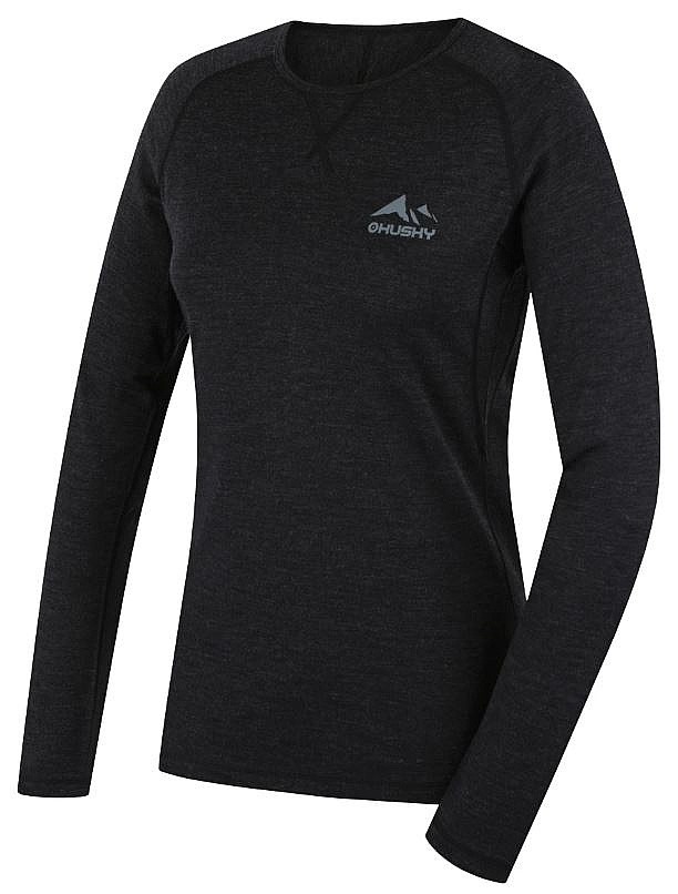 рубашка Husky Merino Merow LS - Black - women´s