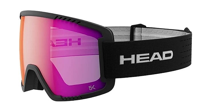 горнолыжные очки  Head Contex Pro 5K - Red/Black