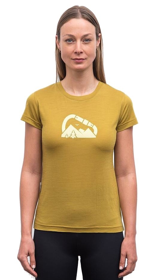 рубашка Sensor Merino Air Summit - Mustard - women´s
