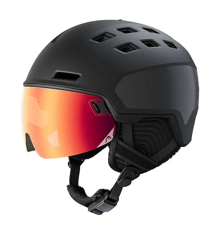 Helm Head Radar Pro Visor - Black