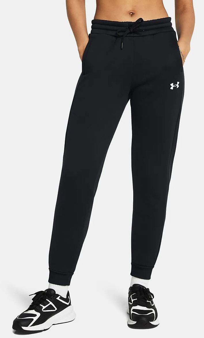 survêtement Under Armour Armour Fleece Jogger - Black/White - women´s