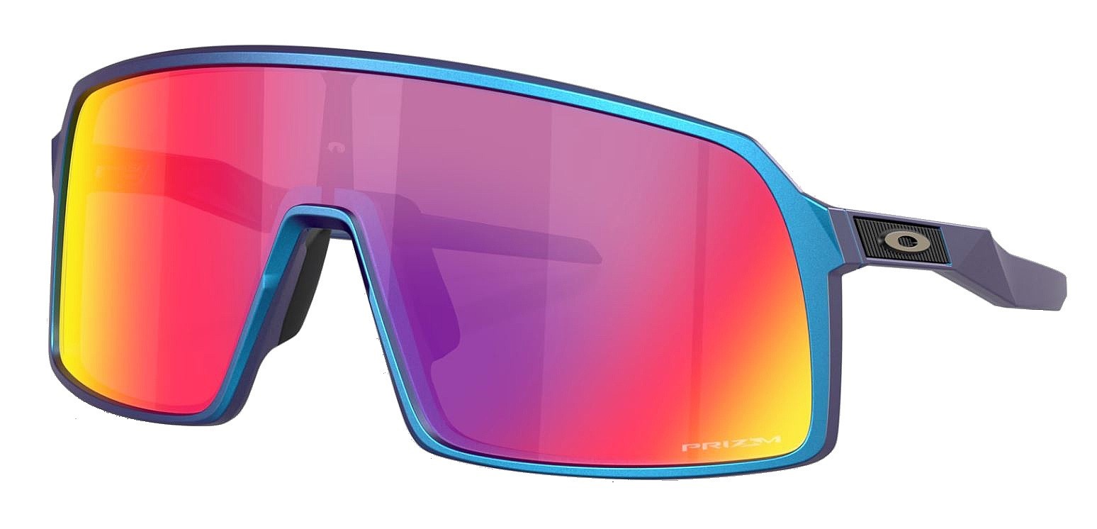 des lunettes Oakley Sutro - Matte Cyan/Prizm Road