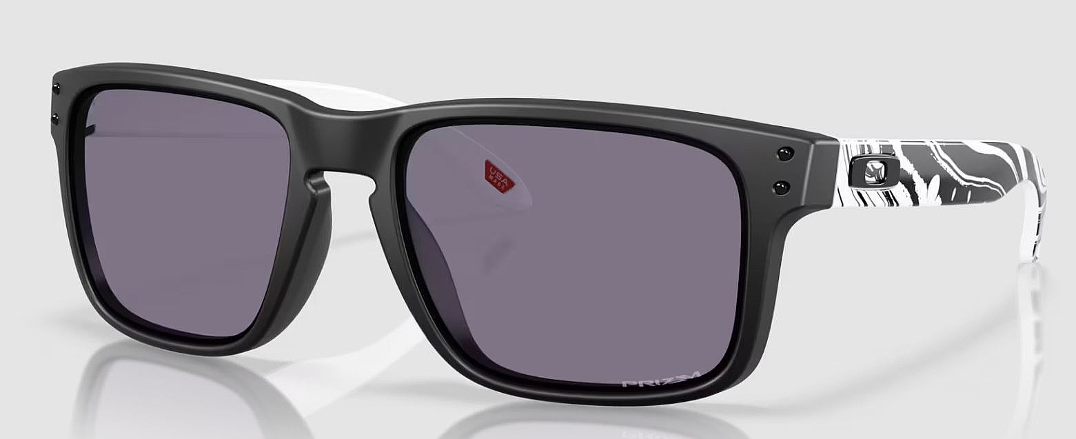 des lunettes Oakley Holbrook - Matte Black/Prizm Grey