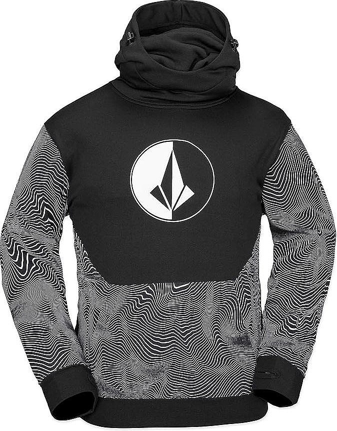 кофта Volcom Hydro Riding Hoodie - Black Print - men´s