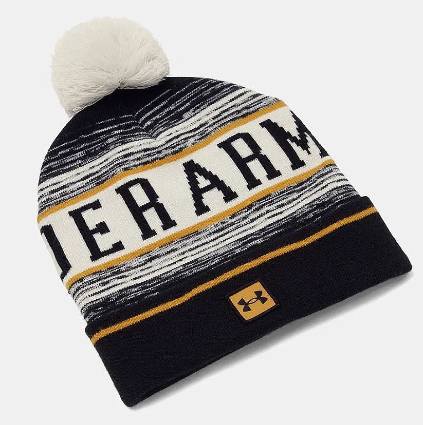 čiapka Under Armour Halftime Pom - Summit White/Black