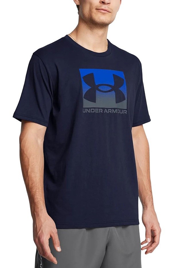 рубашка Under Armour Boxed Sports Updated - Midniht Navy/Black - men´s