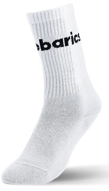 chaussettes Barebarics Crew Big Logo - White