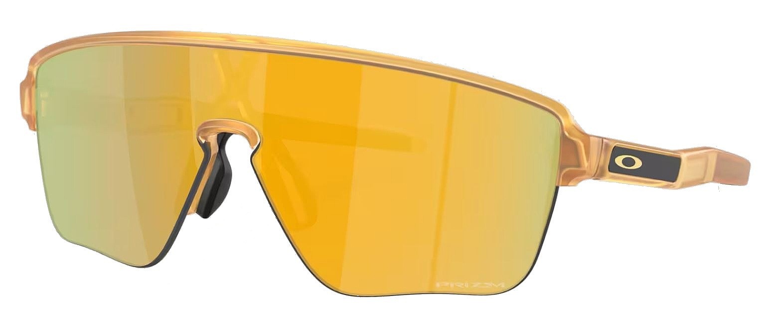 des lunettes Oakley Corridor SQ - Matte Transparent Light Curry/Prizm 24K