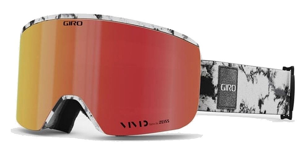 gogle Giro Axis - White Dark Matter/Vivid Infrared/Vivid Infrared