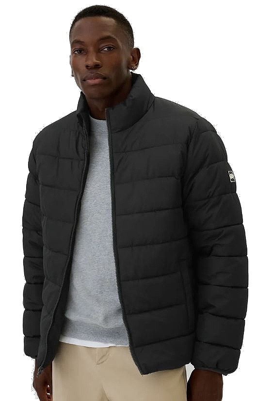 jacka GAP Logo Puffer - True Black V2 - men´s