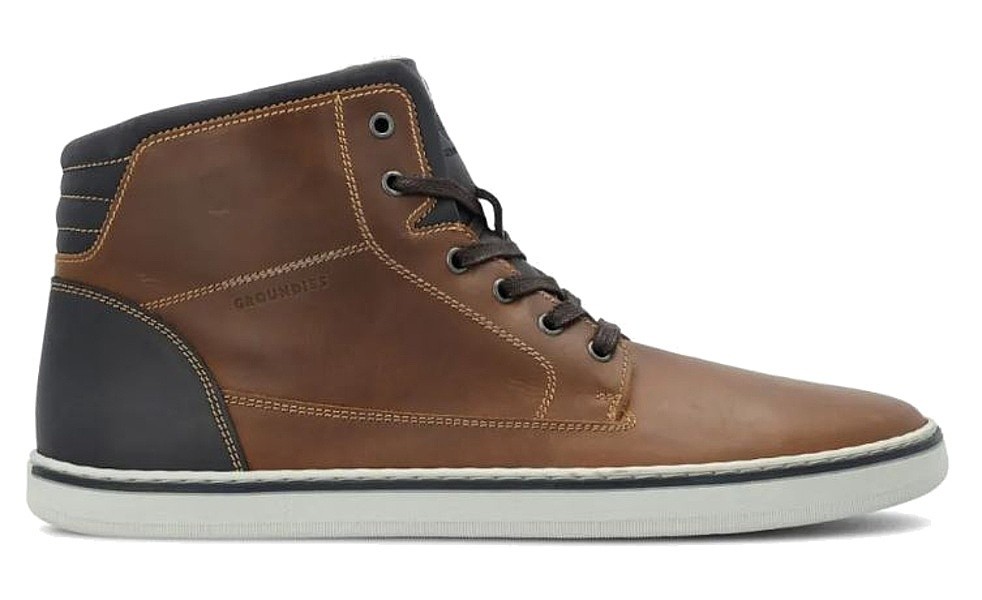 buty Groundies Austin - Cognac/Blue