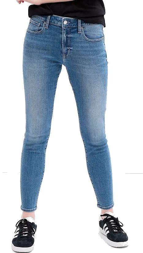jeans GAP Mid Rise Legging - Light Brooklyn - women´s