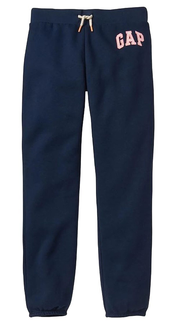 spodnie dresowe GAP V-Logo Jogger - New Elysian Blue