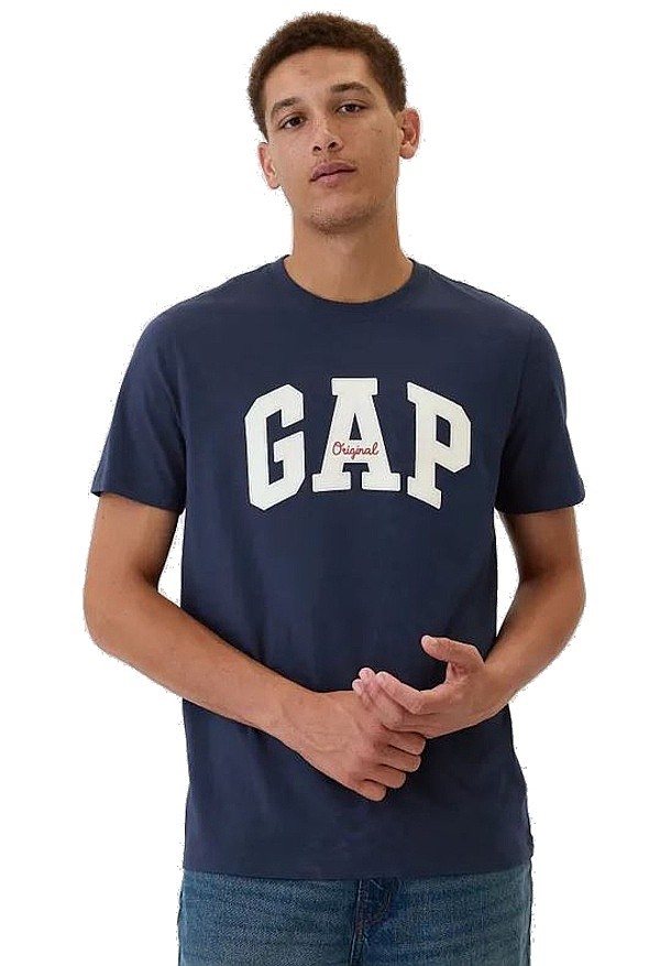рубашка GAP V-Frch Everyday Soft Original Arch - Tapestry Navy - men´s