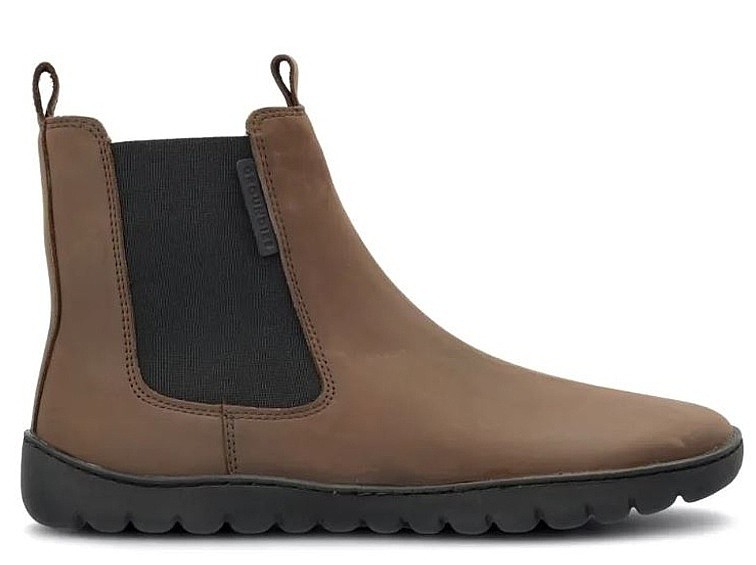 chaussures Groundies Everyday Chelsea - Taupe/Brown - women´s