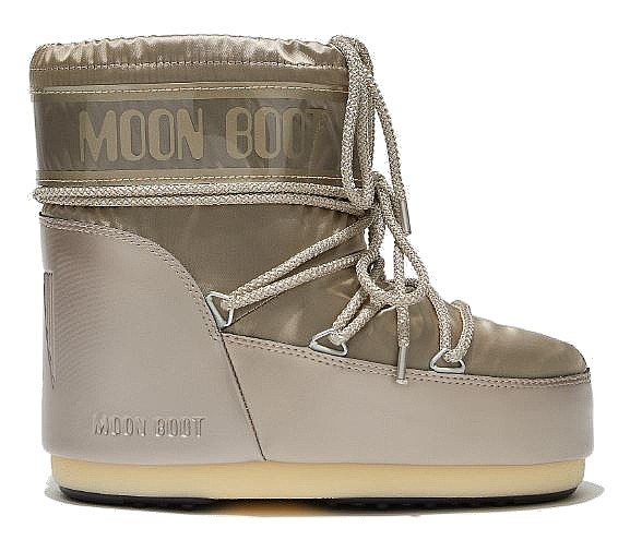 pantofi Moon Boot Icon Low Glance - Platinum - women´s
