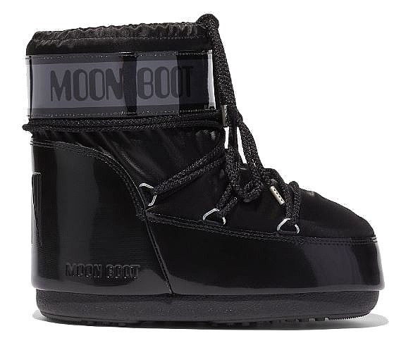 sko Moon Boot Icon Low Glance - Black - women´s