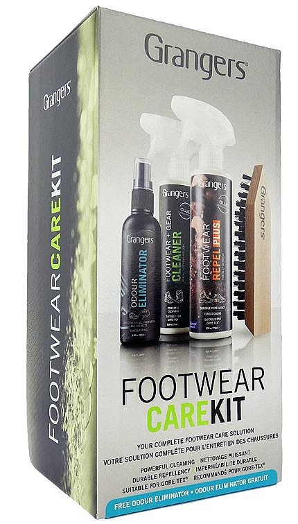 imprégnation Granger's Footwear Care Kit OWP 4 Pack - No Color