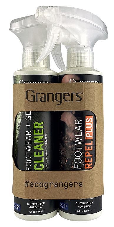 impregnace Granger's Footwear Repel Plus+Footwear Gear Clean 2 Pack - No Color