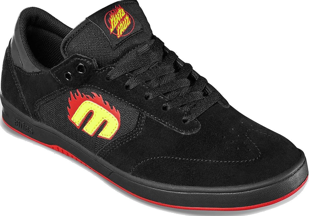 Schuhe Etnies Windrow X Santa Cruz - Black/Red/Black - men´s