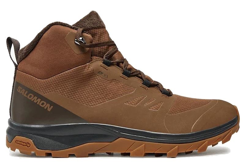 Schuhe Salomon OUTsnap CSWP - Dark Earth/Delicioso/Gum 8 - men´s