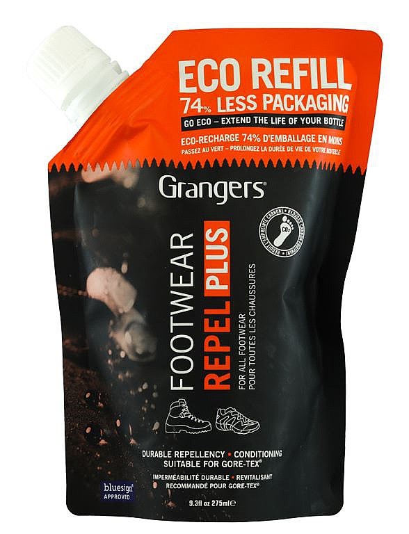 impregnácia Granger's Footwear Repel Plus Eco Refill 275 - No Color