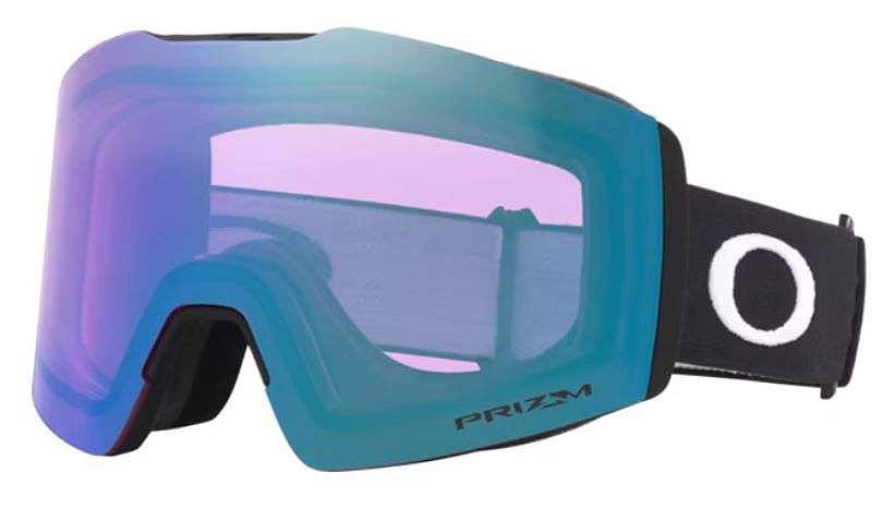 maschera da sci Oakley Fall Line M - Matte Black/Prizm Snow Iced Iridium