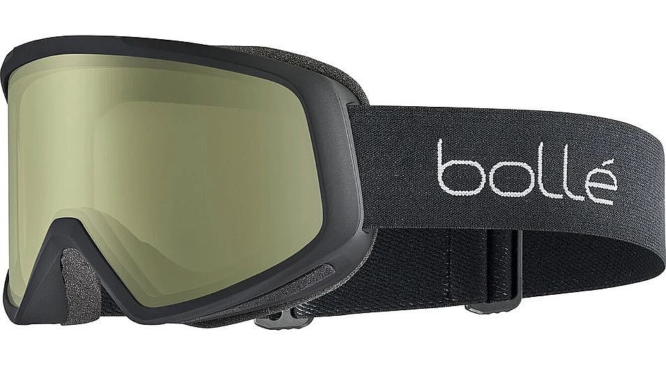 masque de ski  Bollé Bedrock M - Black Matte/Lemon