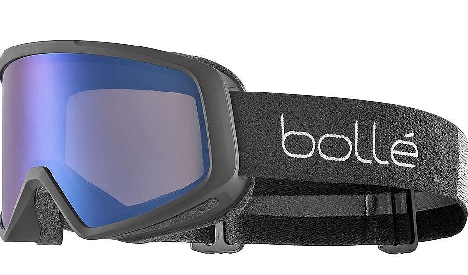 maschera da sci Bollé Bedrock Plus M - Black Matte/Sunrise