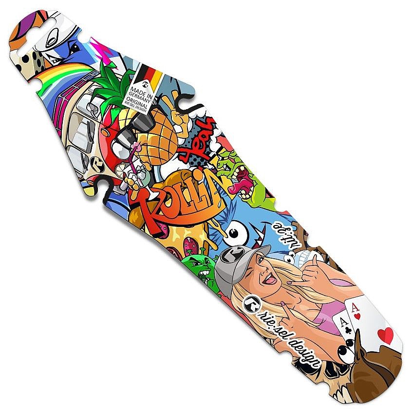 guardabarros Riesel Rit:ze - Stickerbomb Eyecatcher