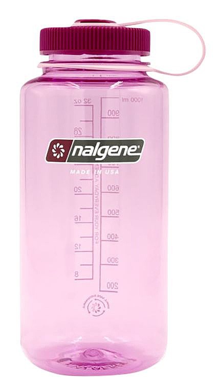 butelka do picia Nalgene Wide Mouth/2020-4132 - Cosmo White/Platinum Cap Sustain