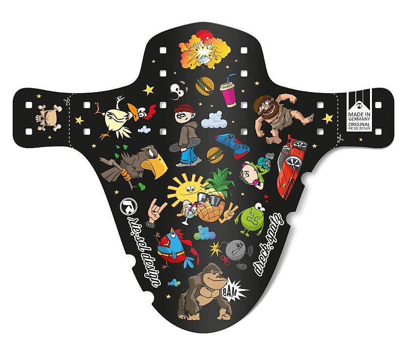 Radschützer Riesel Dreck:spatz - Stickerbomb - unisex junior