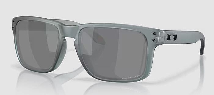 Brille Oakley Holbrook - Matte Crystal Black/Prizm Black Polarized